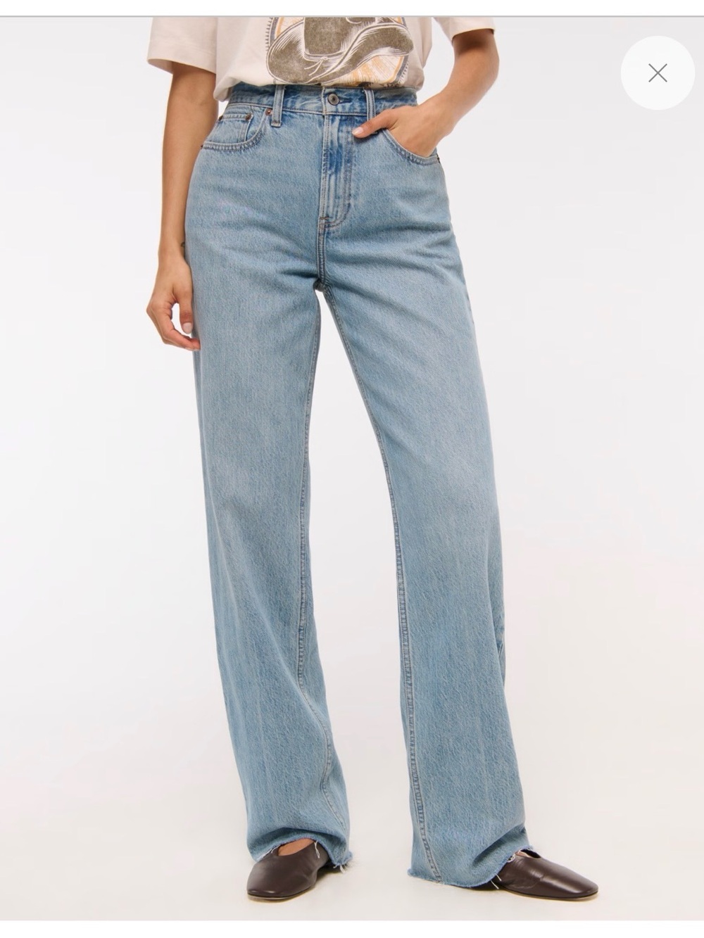 Abercrombie & Fitch The Loose High Rise Jeans